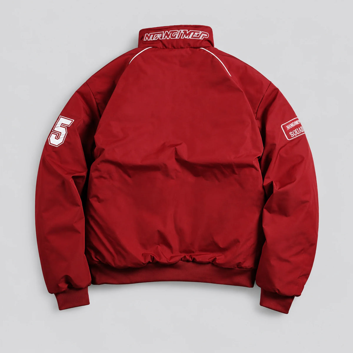 EKON Racing Patch Quilted-Lined Jacket