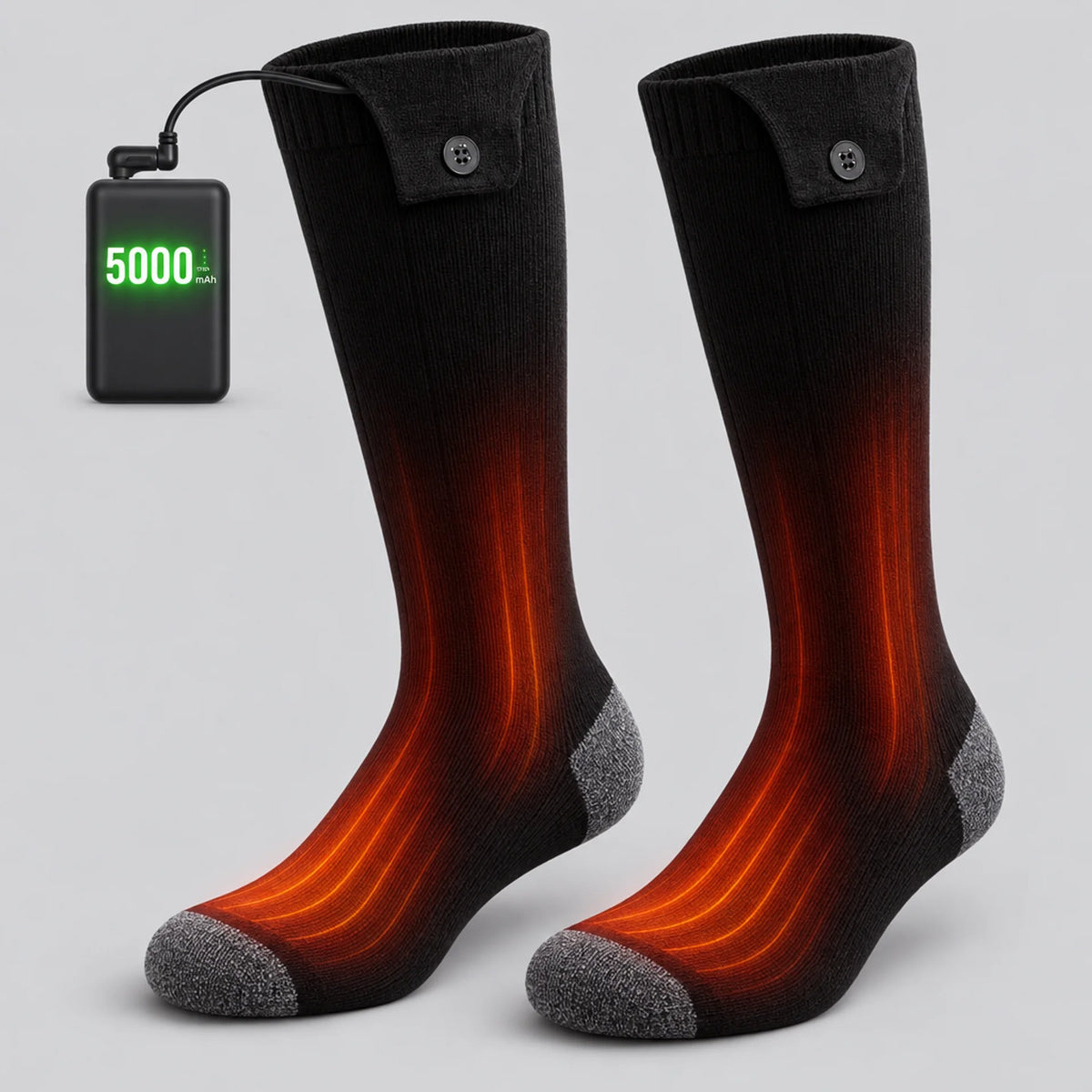 EKON App-Controlled Heated Motorcycle Socks
