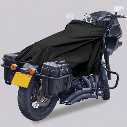EKON 300D Oxford Motorcycle Seat Cover Black
