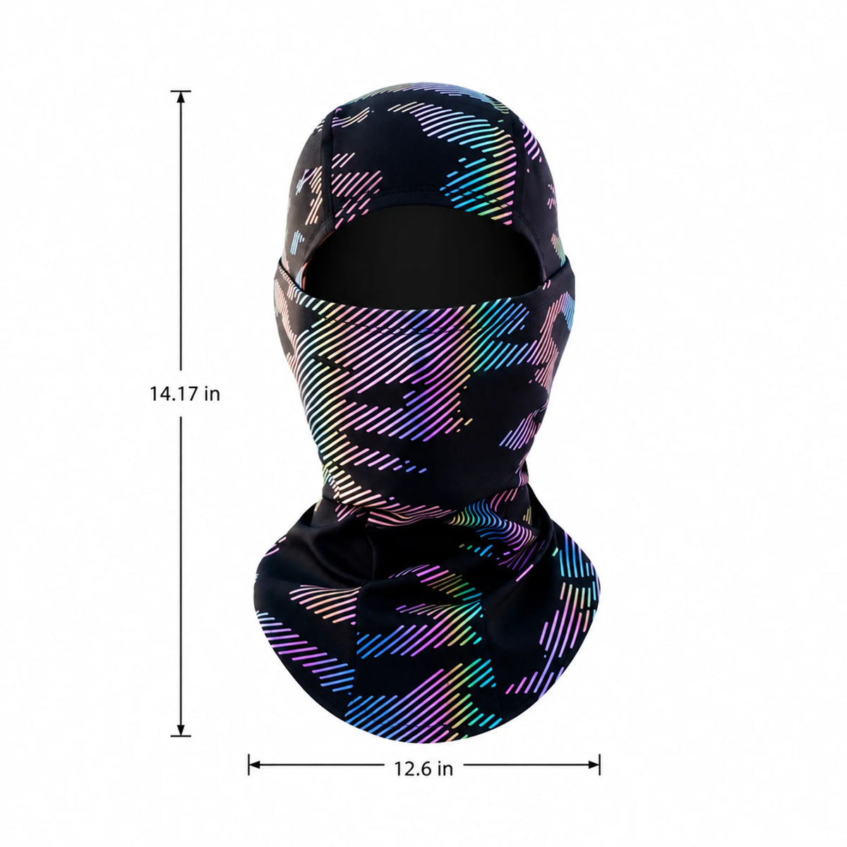 EKON Patterned Stretch Riding Balaclava