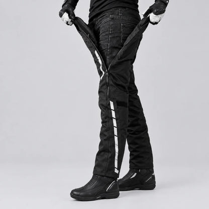 EKON Armored Quick-Zip Winter Motorcycle Overpants