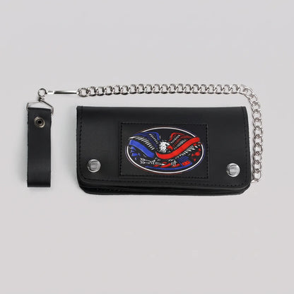 EKON Chain Motorcycle Wallet Color Eagle