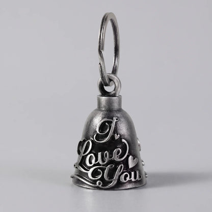 EKON Vintage Motorcycle Bell Keychain