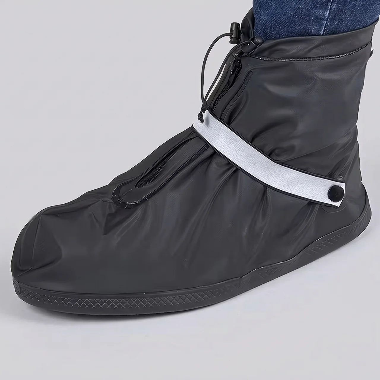 EKON Waterproof Reflective Shoe Covers Short Shoe Covers