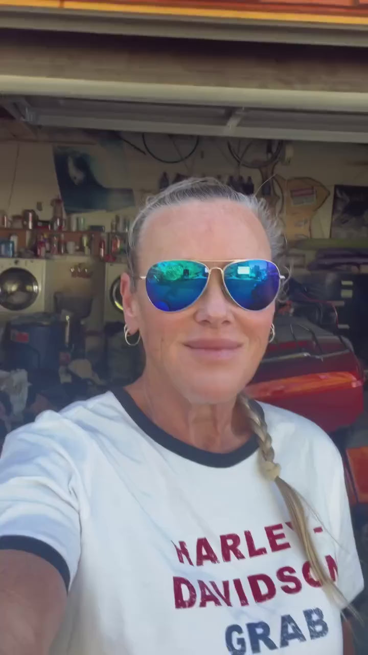 Customer video. A grandmother who rides talks about the black RoadArmor Women's pants